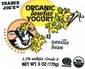 Organic Lowfat Yogurt Vanilla Bean - 6oz (170g)