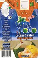 Vita Coco Coconut Water with tangerine - 11.2 FL OZ (330 mL)