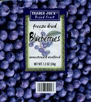 Freeze Dried Blueberries - 1.2 OZ (34g)