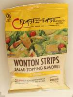 Feast Of The East Wonton Strips - 6oz (170g)