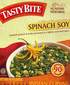 Tasty Bite - Spinach Soy Indian Cuisine - 10 OZ (285g)