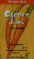 Carrot Juice - 32 fl oz (946 mL)