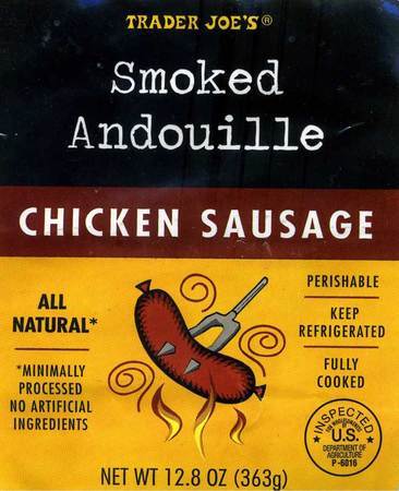 Smoked Andouille Sausage 12.8oz 363g